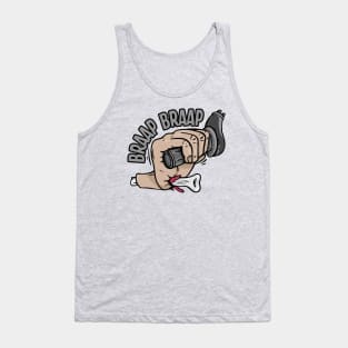 Braap Braap Dirt Bike Snowmobile Throttle Tank Top